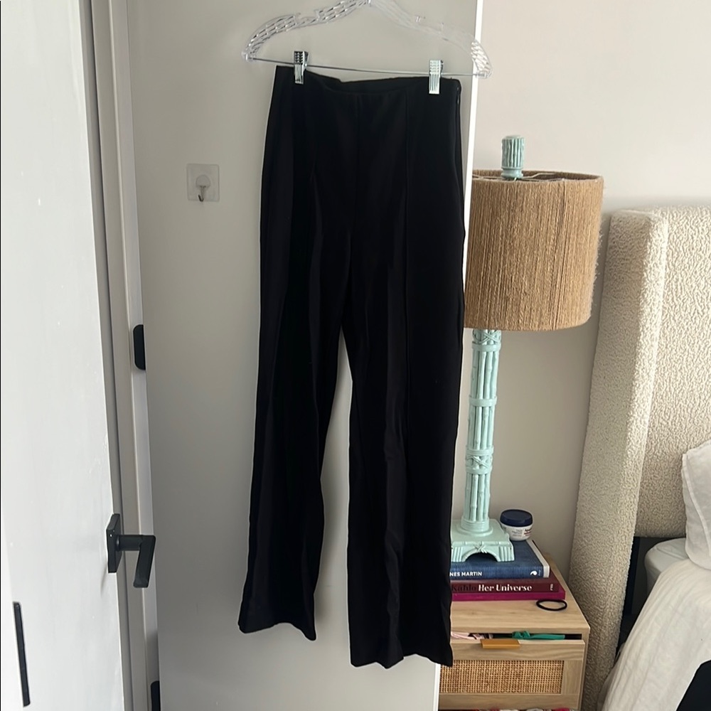 Ann Taylor Black Wide Leg Pants